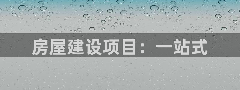 安信可wb12：房屋建设项目：一站式