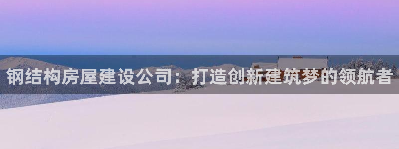 安信12位数资金号：钢结构房屋建设公司：打造创新建筑梦的领航者