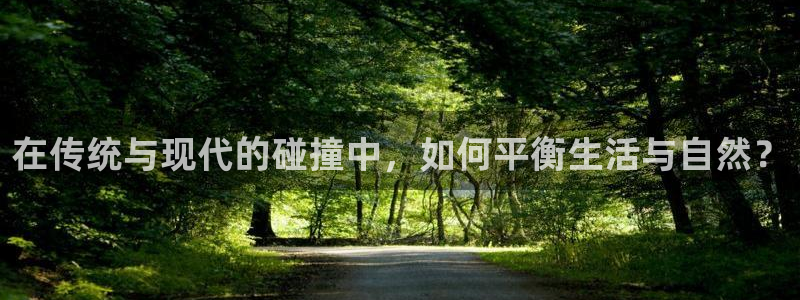 安信12注册咋7O777：在传统与现代的碰撞中，如何平衡生活与自然？