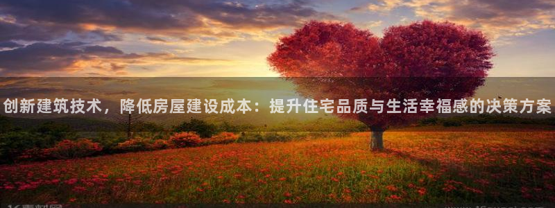安信安翼 12账号：创新建筑技术，降低房屋建设成本：提升住宅品质与生活幸福感的决策方案