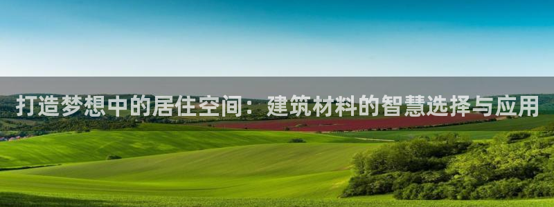 安信可12e12f：打造梦想中的居住空间：建筑材料的智慧选择与应用