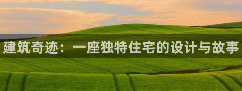 安信12是什么：建筑奇迹：一座独特住宅的设计与故事