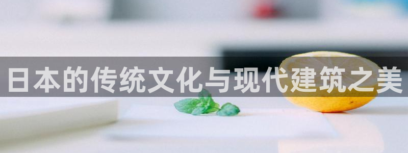 安信12级：日本的传统文化与现代建筑之美