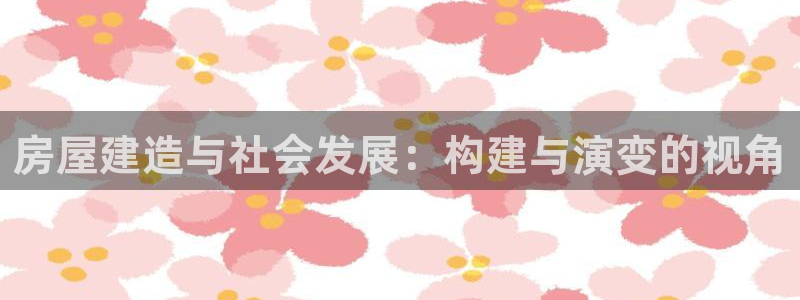 安信12平台的网址：房屋建造与社会发展：构建与演变的视角