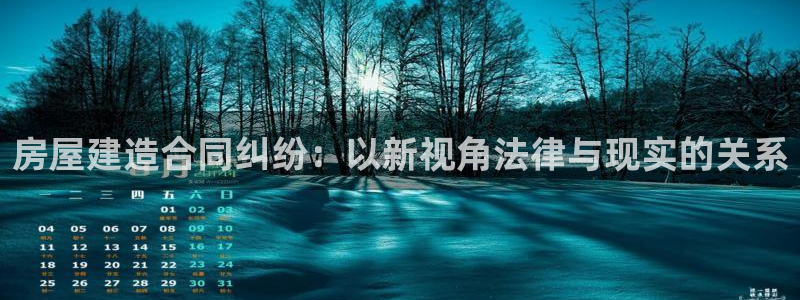 安信证券 12位：房屋建造合同纠纷：以新视角法律与现实的关系
