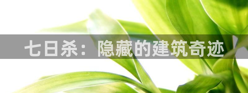 安信12平台下载：七日杀：隐藏的建筑奇迹