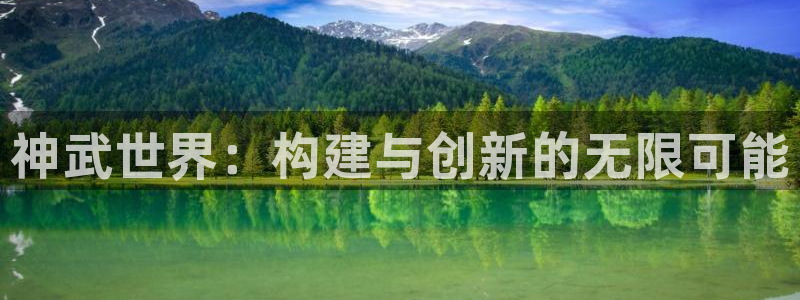 安信12注册代理：神武世界：构建与创新的无限可能