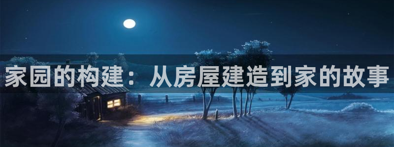 安信12软件介绍：家园的构建：从房屋建造到家的故事