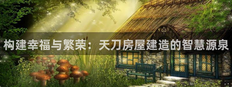 安信12是啥：构建幸福与繁荣：天刀房屋建造的智慧源泉