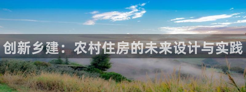 安信esp 12k：创新乡建：农村住房的未来设计与实践