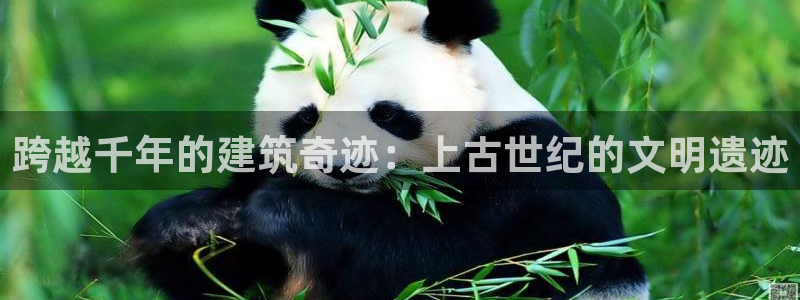 安信12代理：跨越千年的建筑奇迹：上古世纪的文明遗迹