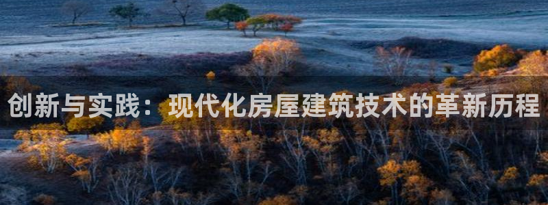 安信12娱乐招商探索空间：创新与实践：现代化房屋建筑技术的革新历程