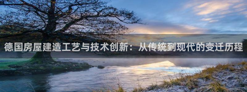 安信12负责人：德国房屋建造工艺与技术创新：从传统到现代的变迁历程