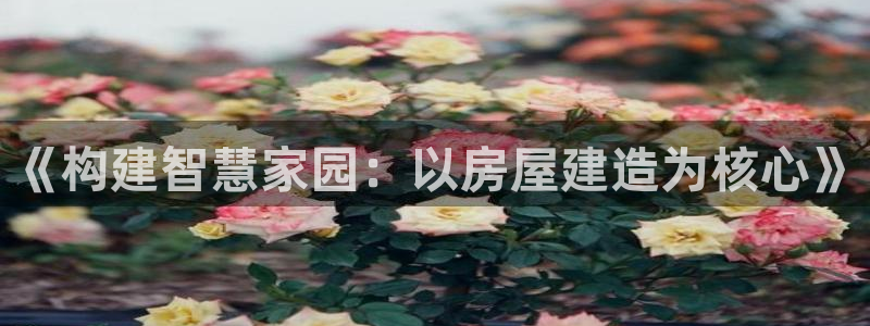 信安杯12：《构建智慧家园：以房屋建造为核心》