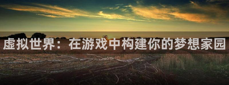 安信12是什么平台：虚拟世界：在游戏中构建你的梦想家园